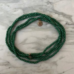 Beaded Wrap Convertable Bracelet/ Necklace